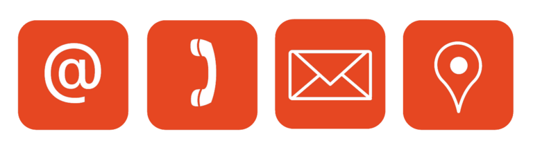 Symbole für Kontaktinformationen