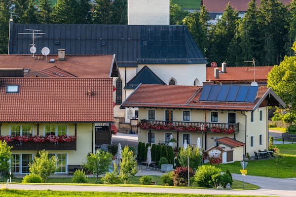 Blick auf die Einrichtung