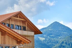 Blick auf die Berge